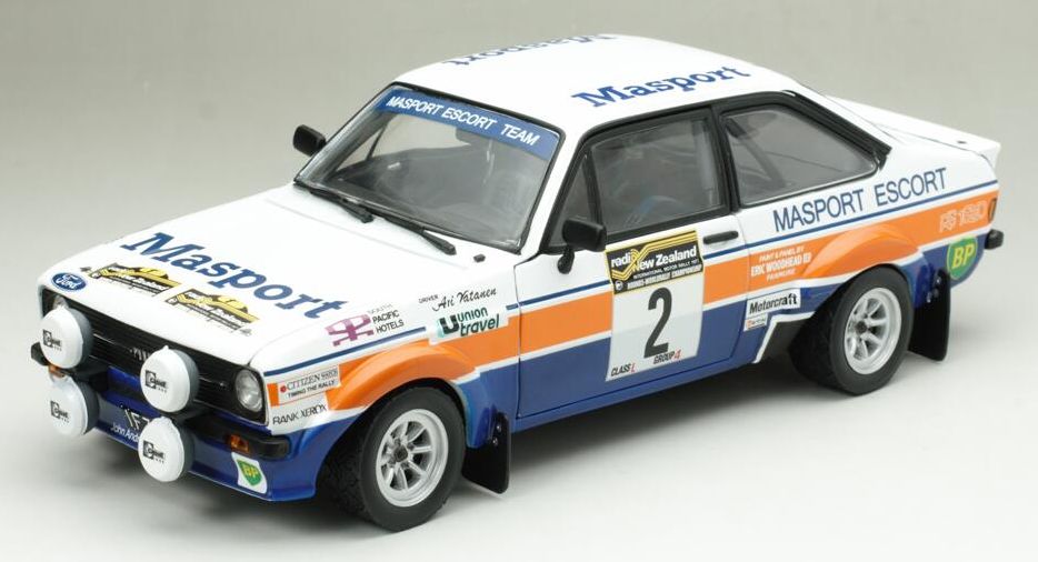Ford Escort Mk2 RS1800, New Zealand 1977, A.Vatanen, no.2 [SUN4665] - 129,95€ : , Pienoismallit